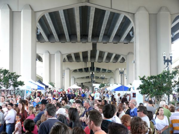 RAM features a variety of small companies from farmers to bakers and makers. Underneath the Fuller Warren Bridge, you'll find every Saturday, an event that attracts 4,000 + residents and visitors. The riverfront amphitheater features hours of music and seats 350 people. RAM is just one of several Florida markets that engages in the Supplemental Nutritional Assistance Program (SNAP). SNAP recipients have an opportunity to buy local produce from 10 a.m. -- 3 p.m. and double their dollars through our partnership with Florida Organic Growers' incentive programs. Every first Saturday of June, enjoy a beer whilst sitting along the St. Johns River or while exploring the marketplace. RAM features Morning Yoga at 9 a.m. on the river point from March until it becomes too chilly for us Floridians, normally in October. Arrive by bicycle, boat, foot or car! In 2010, the American Planning Association appointed Riverside-Avondale among the country's 10 Great Neighborhoods. With a walkscore.com score of 70, beginning off your day at RAM and exploring the area is a fantastic way to spend the day the way the locals do. Neighboring RAM, The Cummer Museum, comprises among the finest art collections in the Southeast, with almost 5,000 items in its Permanent Collection and 2.5 acres of historic gardens along the St. Johns River. Free admission every first Saturday of the month. Walk a couple more blocks and you're going to run into 5 Points, a shopping district full of restaurants, Sun-Ray Cinema, and fantastic boutiques. Stroll a bit further and relish one of Riverside's treasured parks, Memorial Park. Originally slated for a retention pond, surrounded by a chain-link fencing, this unique events venue was the consequence of a 15-year campaign led by activist and Riverside Avondale Preservation creator Wayne Wood. His vision was to recapture this riverfront setting as a marketplace. The award-winning layout with light, landscaping and pathways was created by landscape architect Melody Bishop. On non-market times, the RAM location is used as Black Knight Financial's parking lot and during the week, the riverfront amphitheater is broadly utilized as a public park known as Northbank Riverwalk Artists' Square, which forms the terminus for the Northbank Riverwalk. The Riverside Arts Market is a Fantastic example of public/private venture with funding because of its infrastructure acquired from FDOT, the City of Jacksonville, JEA, JTA, and Fidelity National.